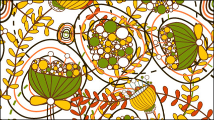Cartoon pattern 03 - vector material