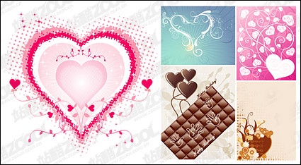 Sweet Heart vector material