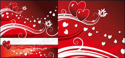 Fluttering of the heart-shaped pattern