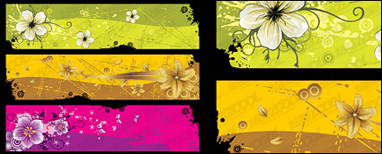 The trend banner banner template vector material-6