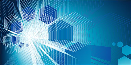 High-tech style vector lines background material