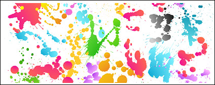 Even before the ink colourful element