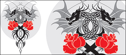 flowers vector material