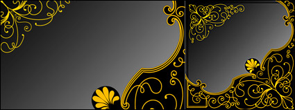 Classical style pattern vector